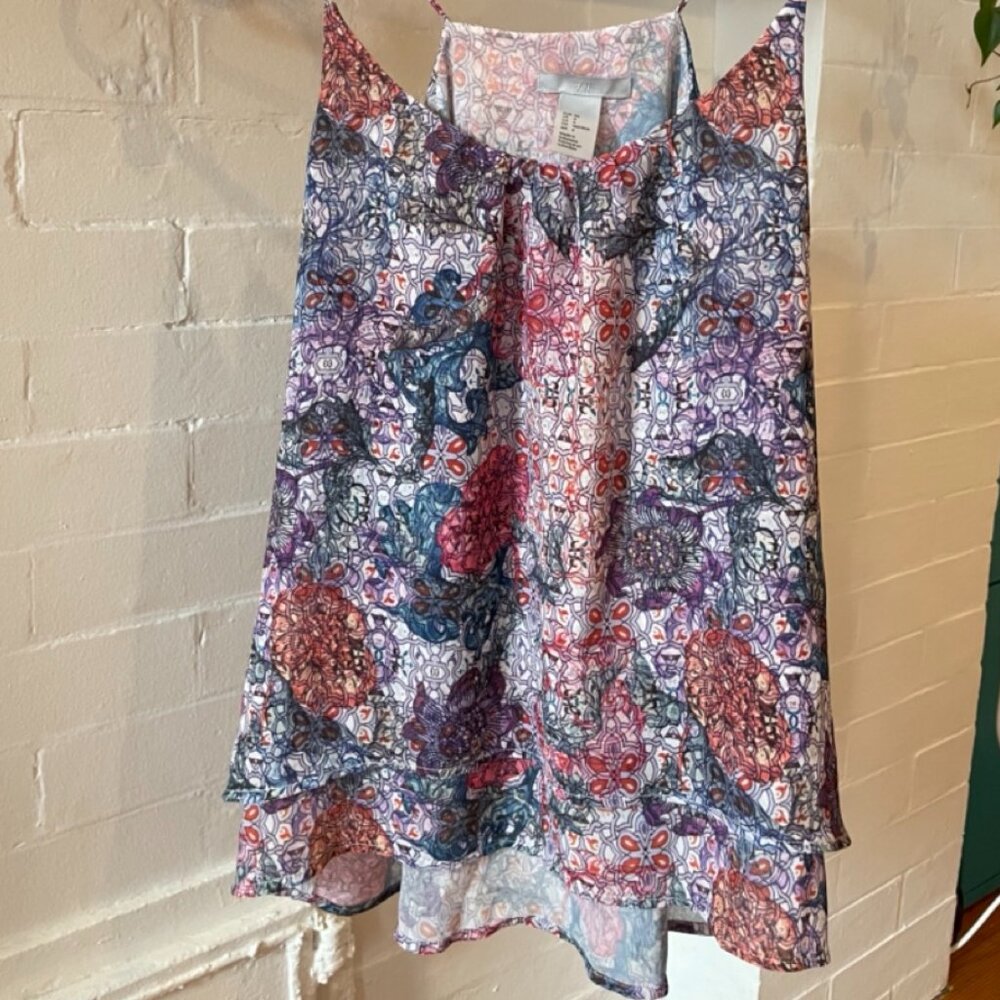 Floral H&M Top/Blouse size 4